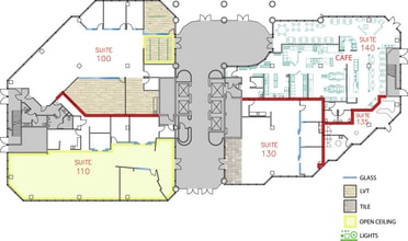 18100 Von Karman Ave, Irvine, CA à louer Plan d’étage- Image 1 de 1