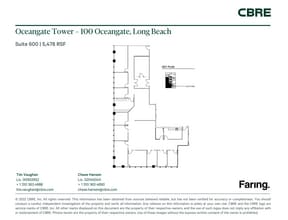 100 Oceangate, Long Beach, CA for lease Floor Plan- Image 1 of 1