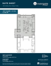 400 N Ashley Dr, Tampa, FL for lease Floor Plan- Image 1 of 1
