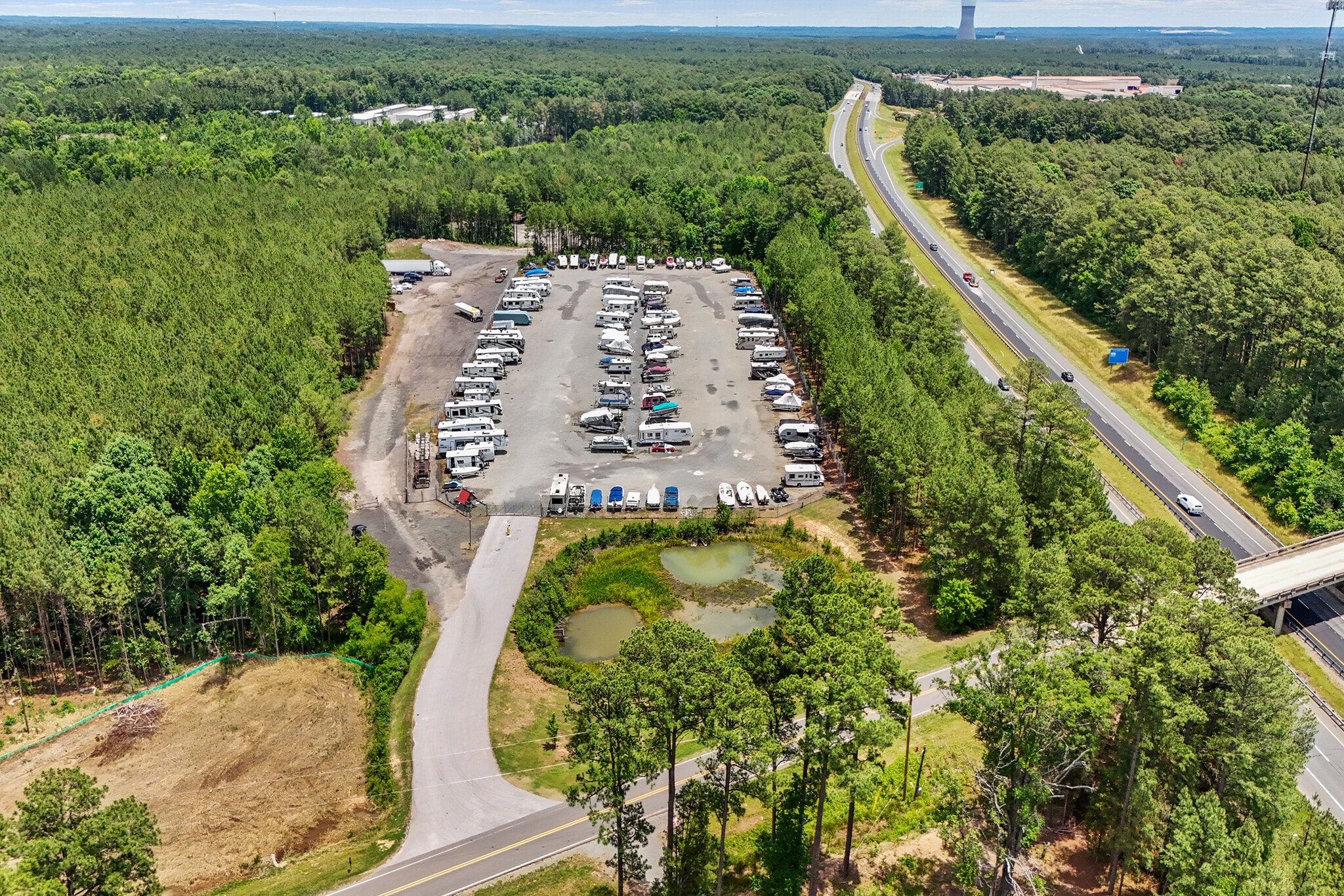 414 New Elam Church Rd, Moncure, NC à vendre Aérien- Image 1 de 25