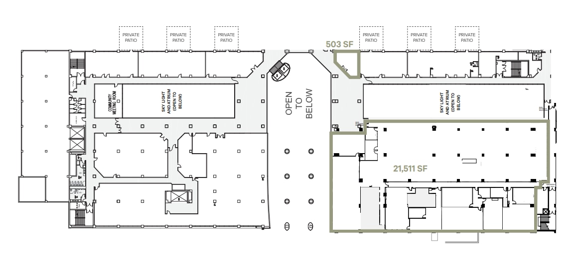 4700-4820 Kingsway, Burnaby, BC for lease Floor Plan- Image 1 of 1