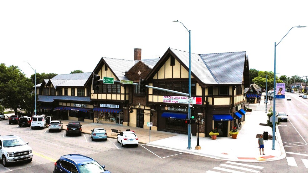 6225-6249 Brookside Blvd, Kansas City, MO à louer - Photo du bâtiment - Image 1 de 7