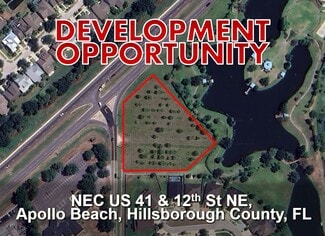 More details for NEC US 41 & 12th NE st, Apollo Beach, FL - Land for Lease