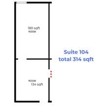 1603 E 19th St, Edmond, OK for lease Floor Plan- Image 1 of 1