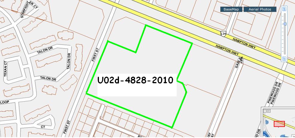 2900 Hampton Hwy, Yorktown, VA à vendre Plan cadastral- Image 1 de 1