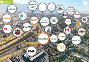 729 N Main St, Clearfield, UT - Aérien Vue de la carte - Image1