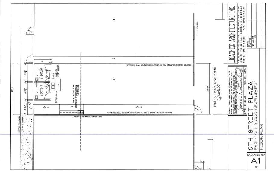705 5th St NW, Bemidji, MN for lease - Floor Plan - Image 3 of 6