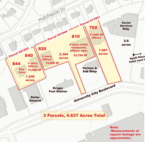 810 University City Blvd, Blacksburg, VA à vendre - Photo du bâtiment - Image 2 de 14