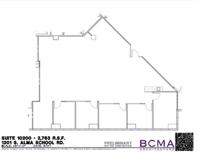 1201 S Alma School Rd, Mesa, AZ for lease Floor Plan- Image 1 of 1