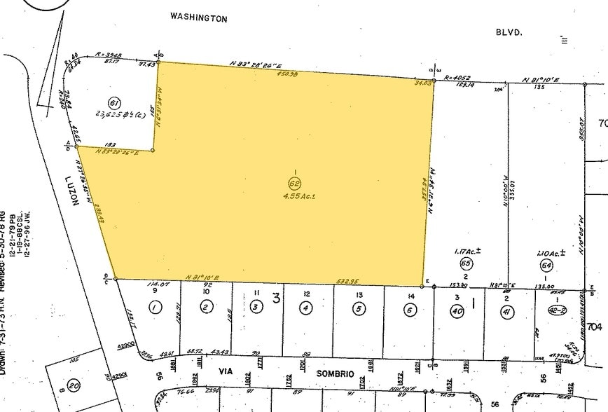 1530-1618 Washington Blvd, Fremont, CA à louer - Plan cadastral - Image 2 de 3