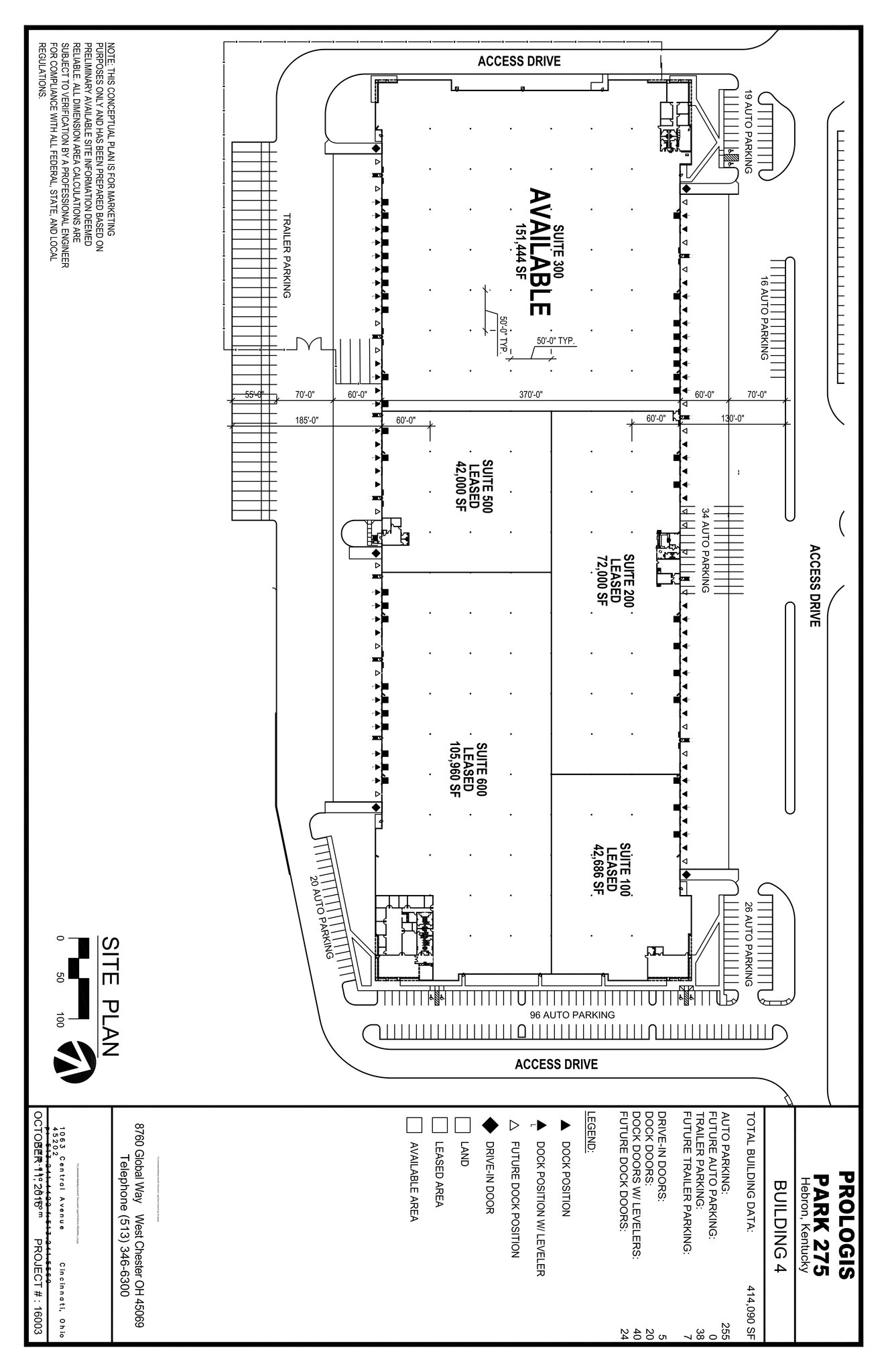 3720 Langley Dr, Hebron, KY for lease Site Plan- Image 1 of 1