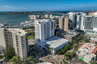 1227-1239 N Gulfstream Ave, Sarasota, FL - AERIAL  map view