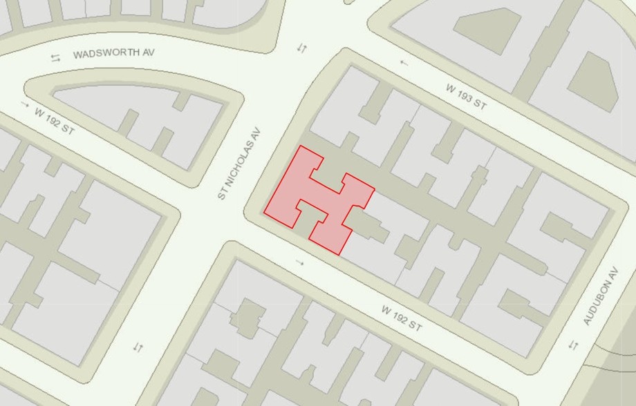 1640 St Nicholas Ave, New York, NY à louer - Plan cadastral - Image 2 de 4