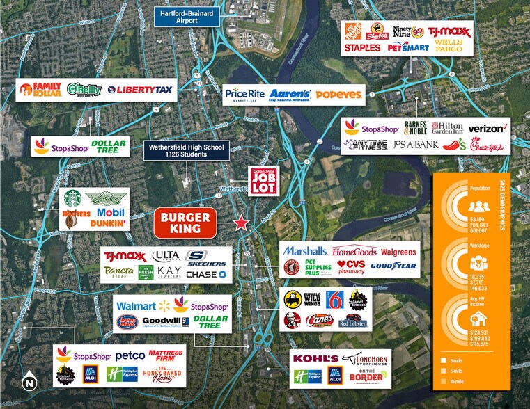 872 Silas Deane Hwy, Wethersfield, CT à vendre - Photo du bâtiment - Image 2 de 3