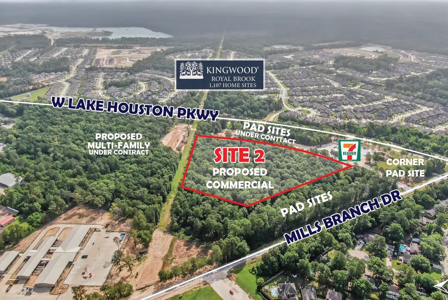 0 W Lake Houston Pkwy, Kingwood, TX à vendre - Photo du bâtiment - Image 3 de 4