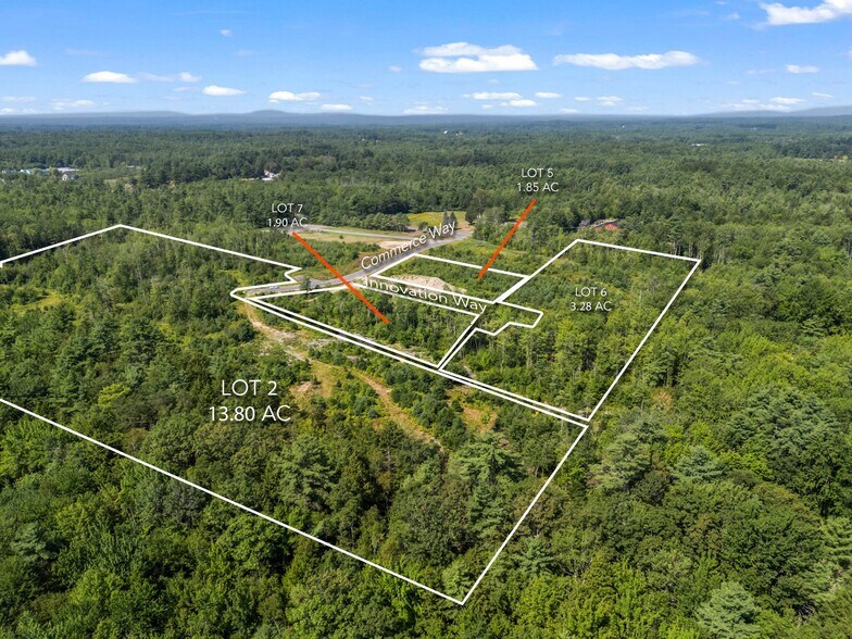 Lot 2 Commerce Drive Dr, Buxton, ME à vendre - Aérien - Image 3 de 9