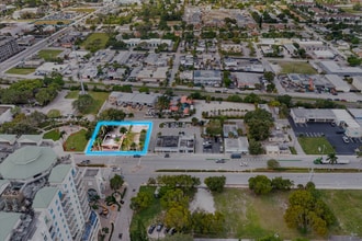 445 N Federal Hwy, Boynton Beach, FL - Aerial  map view