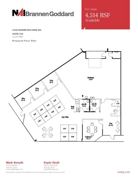 2358 Perimeter Park Dr, Atlanta, GA for sale - Floor Plan - Image 3 of 3