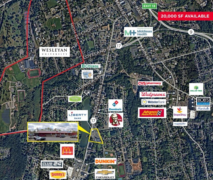 480 S Main St, Middletown, CT for lease Building Photo- Image 1 of 2