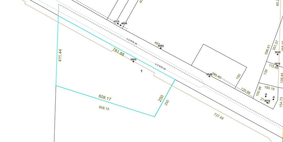 4685 W US Route 20, Gibsonburg, OH for sale - Plat Map - Image 2 of 48