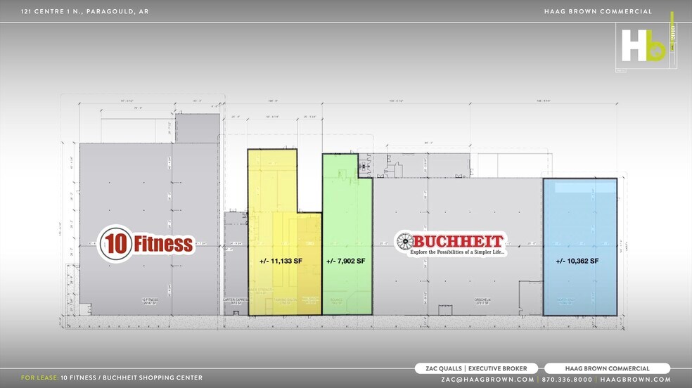 420 Highway 49 N, Paragould, AR à louer - Plan d’étage type - Image 2 de 5