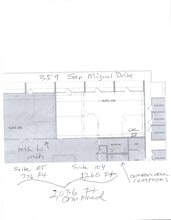 359 San Miguel Dr, Newport Beach, CA à louer Plan de site- Image 1 de 1