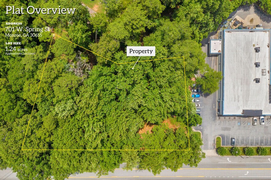 701 Spring st, Monroe, GA for sale - Building Photo - Image 2 of 7