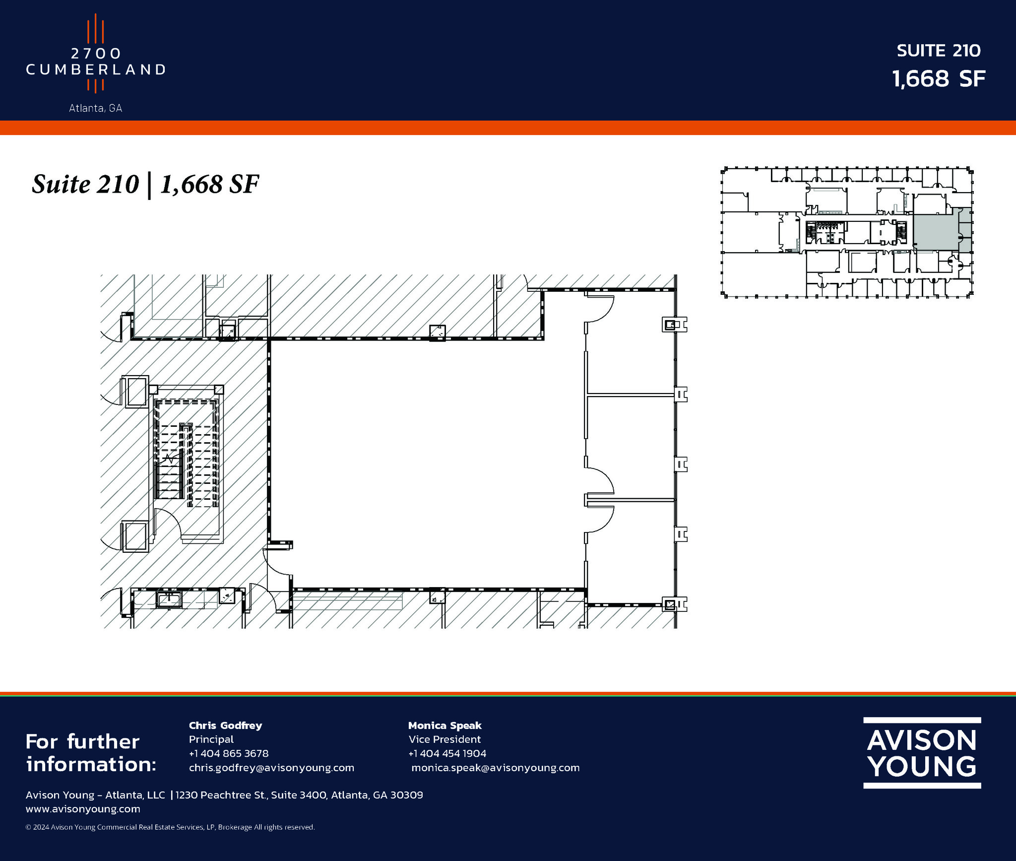 2700 Cumberland Pky SE, Atlanta, GA à louer Plan d  tage- Image 1 de 1