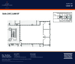 2700 Cumberland Pky SE, Atlanta, GA à louer Plan d  tage- Image 1 de 1