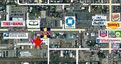 11805 E 1st Ave, Spokane Valley, WA - AÉRIEN  Vue de la carte