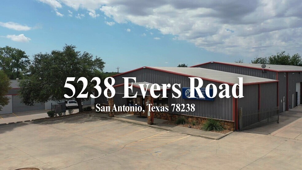 5238 Evers Rd, San Antonio, TX à vendre - Vidéo sur l’inscription commerciale - Image 2 de 26