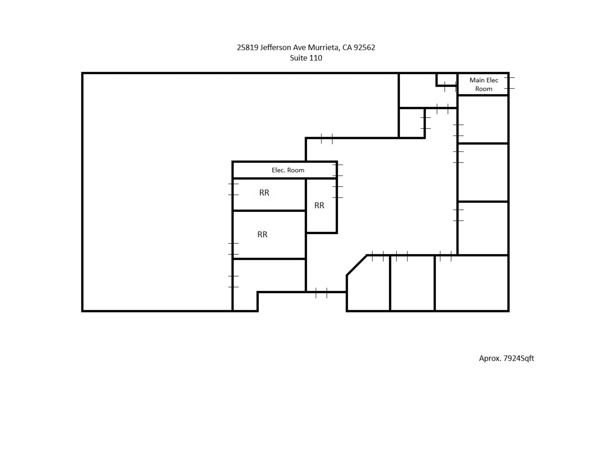 25819 Jefferson Ave, Murrieta, CA à louer Plan de site- Image 1 de 1