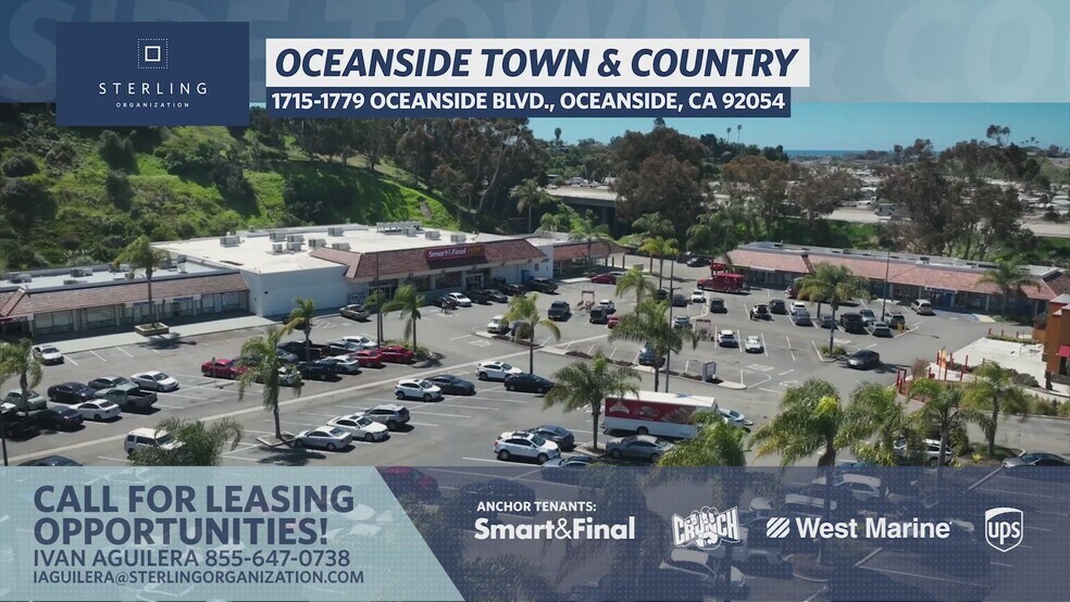 1715-1779 Oceanside Blvd, Oceanside, CA à louer - Vidéo sur l’inscription commerciale - Image 2 de 23