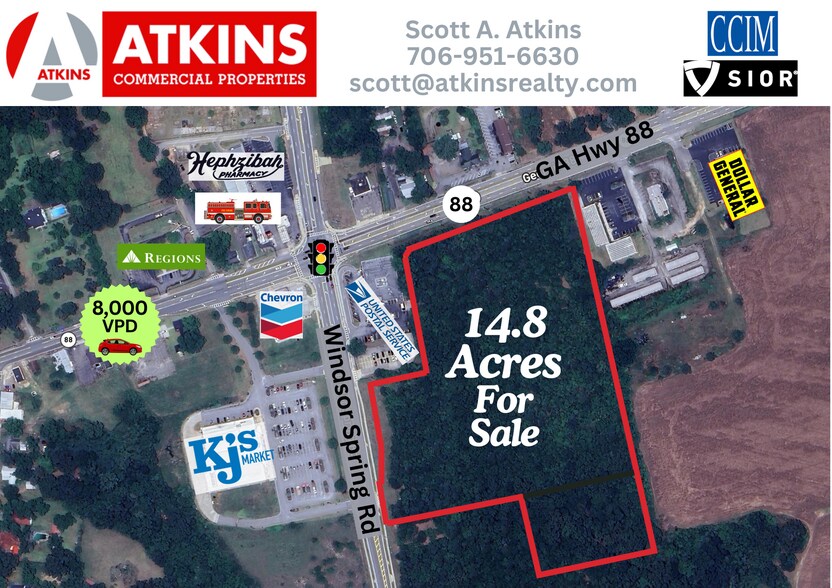 2476 Ga-88, Hephzibah, GA for sale - Building Photo - Image 1 of 5