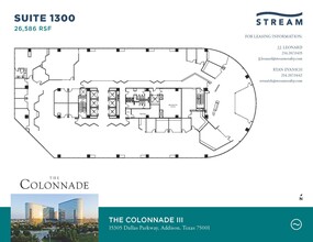 15301 N Dallas Pky, Addison, TX for lease Floor Plan- Image 1 of 1