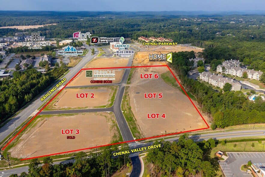 Rahling Road and Chenal Valley Drive, Little Rock, AR à vendre - Photo du bâtiment - Image 1 de 4