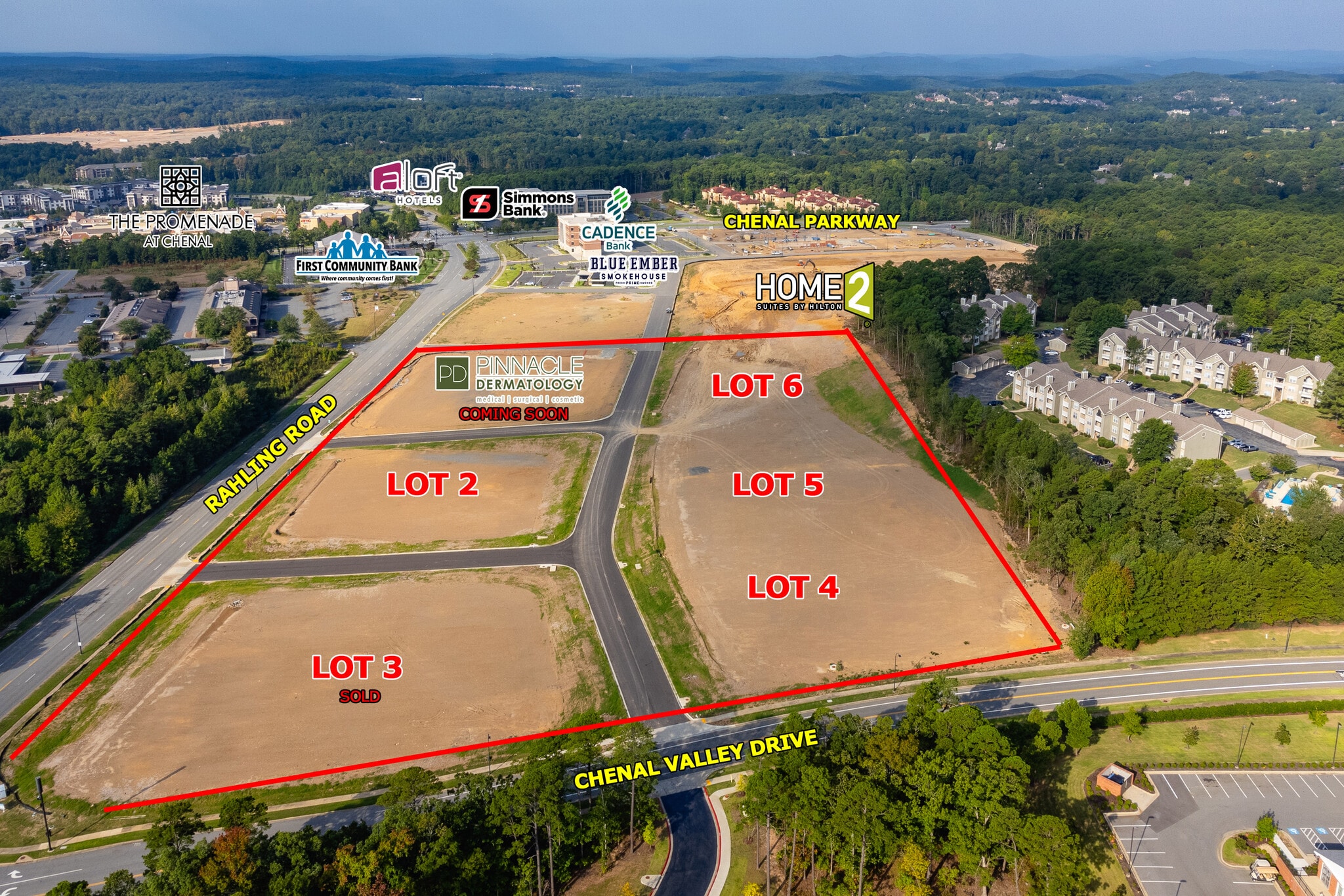 Rahling Road and Chenal Valley Drive, Little Rock, AR for sale Building Photo- Image 1 of 5