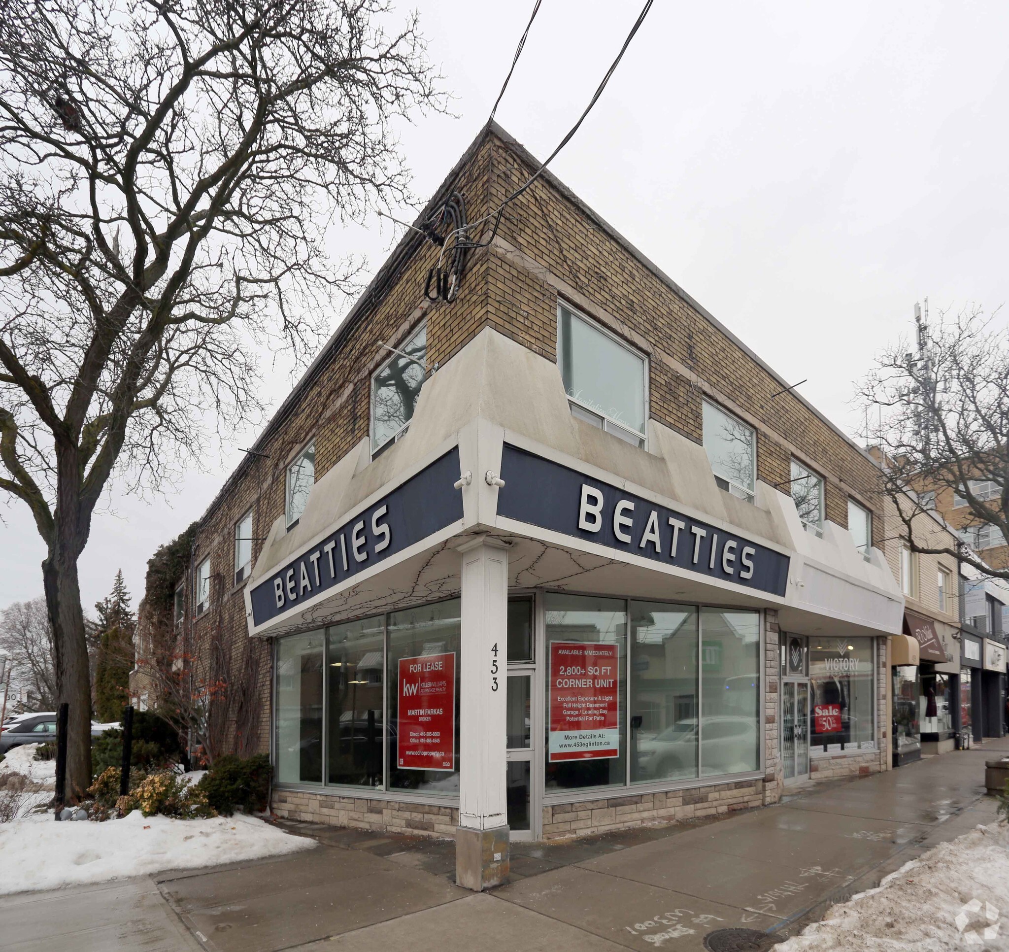 453, 481 and 491 Eglinton Avenue West portefeuille de 3 propriétés à vendre sur LoopNet.ca Photo principale- Image 1 de 4