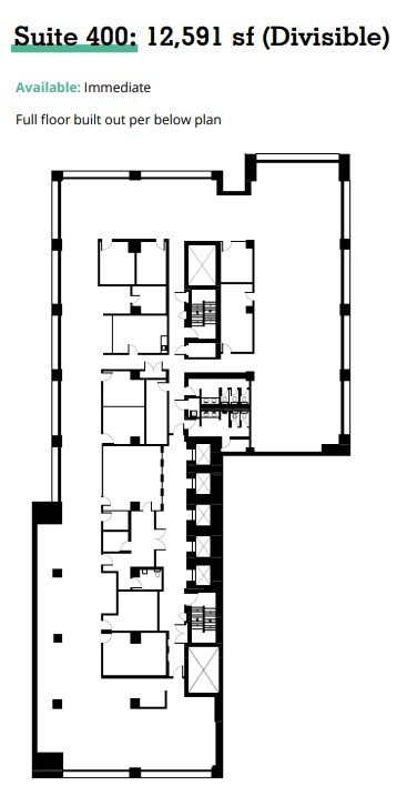 439 University Ave, Toronto, ON à louer Plan d’étage- Image 1 de 1