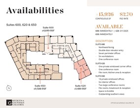 100 W Broadway, Glendale, CA à louer Plan d’étage- Image 1 de 1