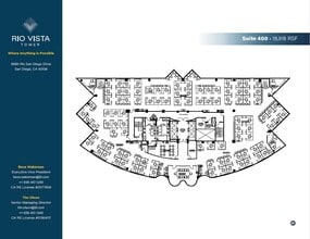 8880 Rio San Diego Dr, San Diego, CA à louer Plan d’étage- Image 1 de 8