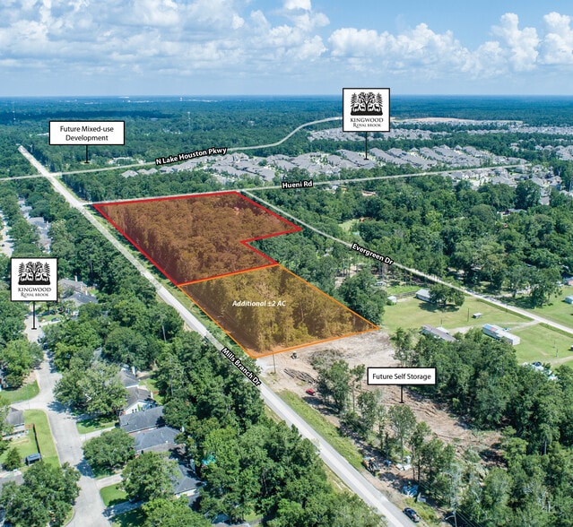 Mills Branch Rd & Hueni rd, Porter, TX for sale - Building Photo - Image 2 of 3