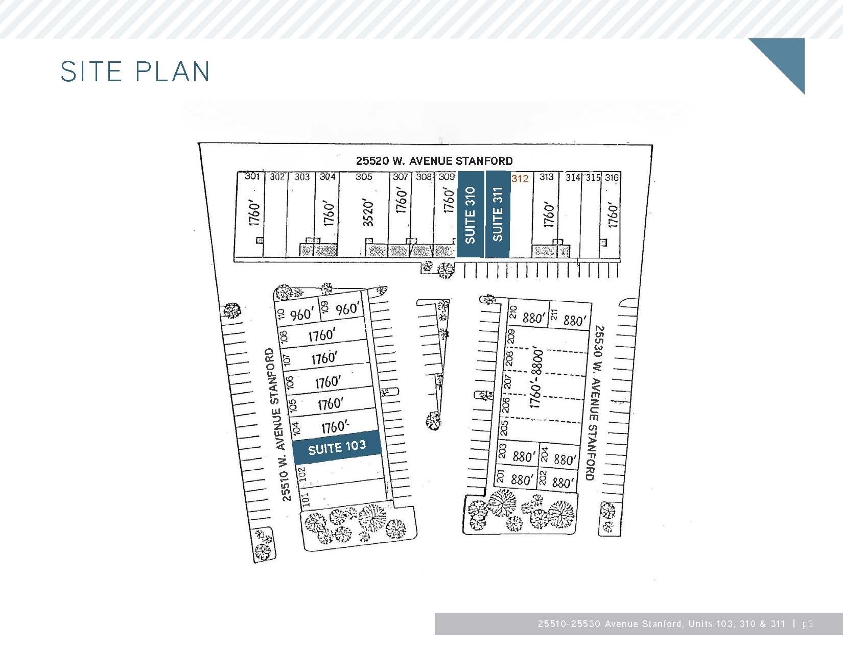 25520 Avenue Stanford, Valencia, CA for lease Site Plan- Image 1 of 3