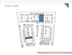 25520 Avenue Stanford, Valencia, CA for lease Site Plan- Image 1 of 3