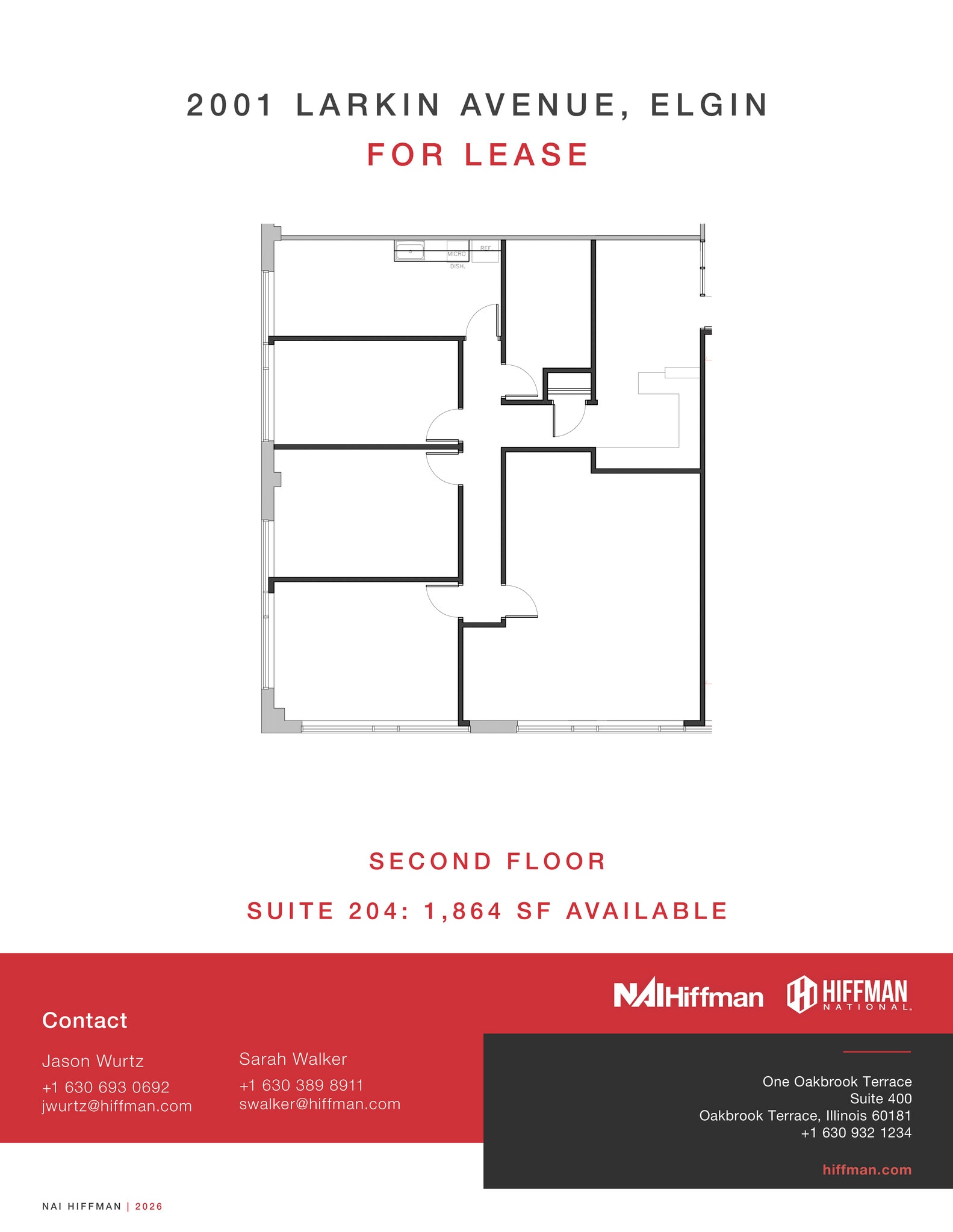 2001 Larkin Ave, Elgin, IL for lease Floor Plan- Image 1 of 1