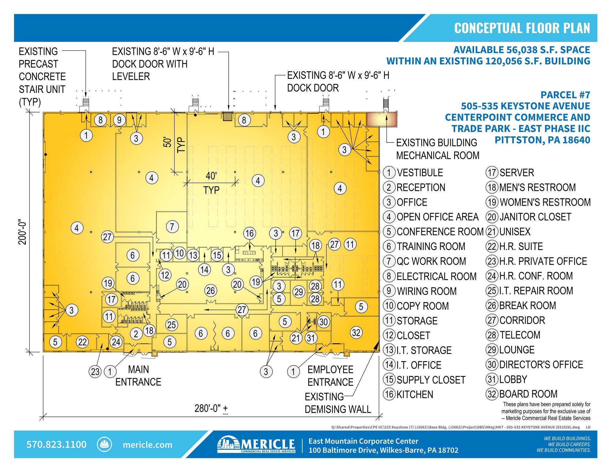501-575 Keystone Ave, Jenkins, PA for lease Site Plan- Image 1 of 14