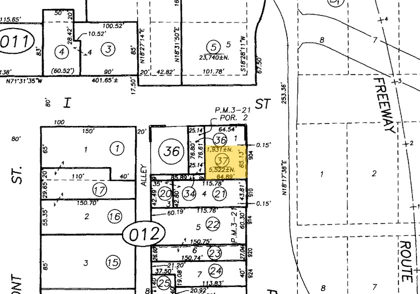 900-906 2nd St, Sacramento, CA à vendre - Plan cadastral - Image 3 de 3