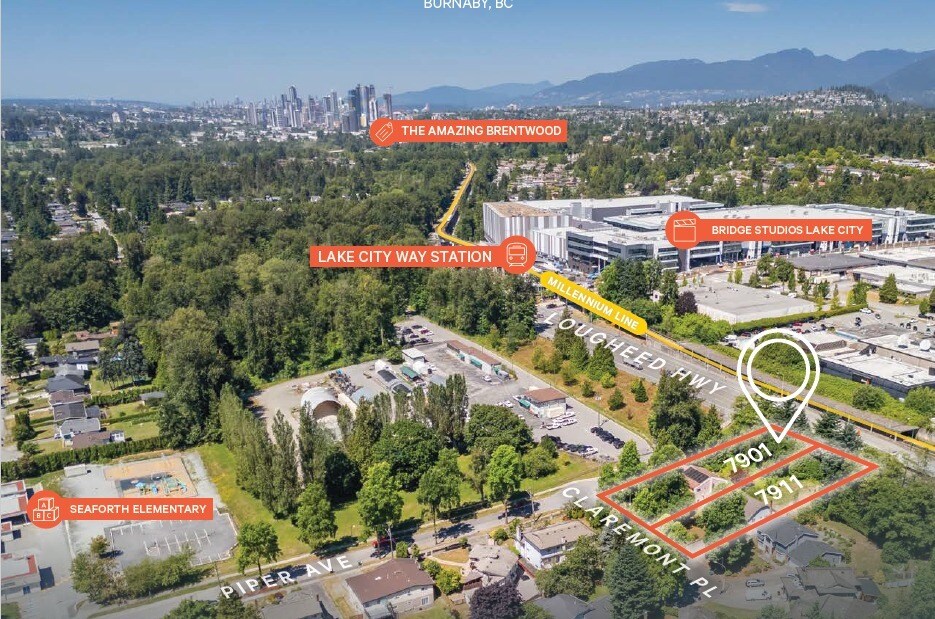 7911 Claremont Pl, Burnaby, BC à vendre Aérien- Image 1 de 4