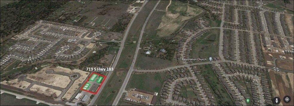 719 S Hwy 183, Liberty Hill, TX à louer - Photo du bâtiment - Image 3 de 14