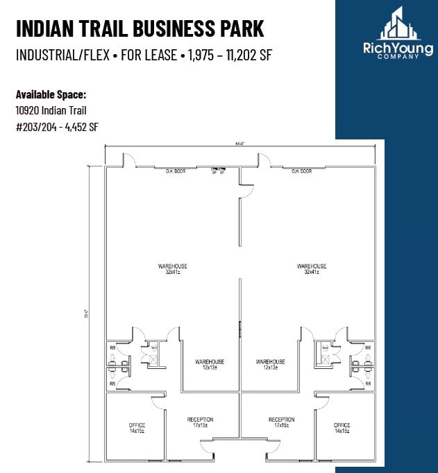 11005 Indian Trl, Dallas, TX for lease Floor Plan- Image 1 of 1